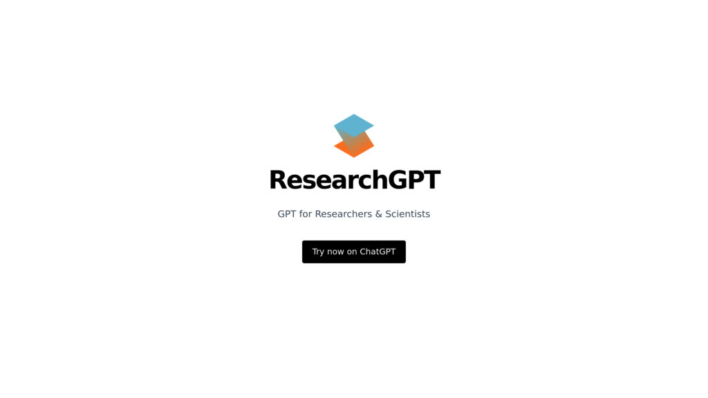 image for ResearchGPT