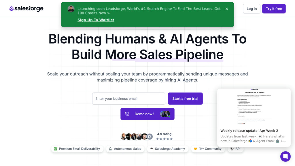 image for Salesforge AI