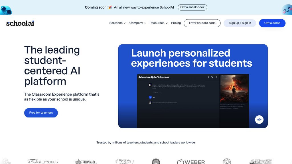 image for SchoolAI