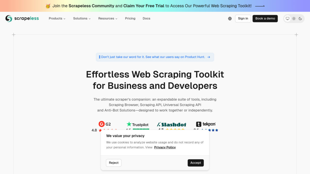 image for Scrapeless image for Scrapeless