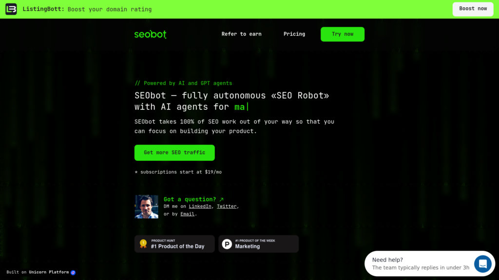 image for SEObotAI