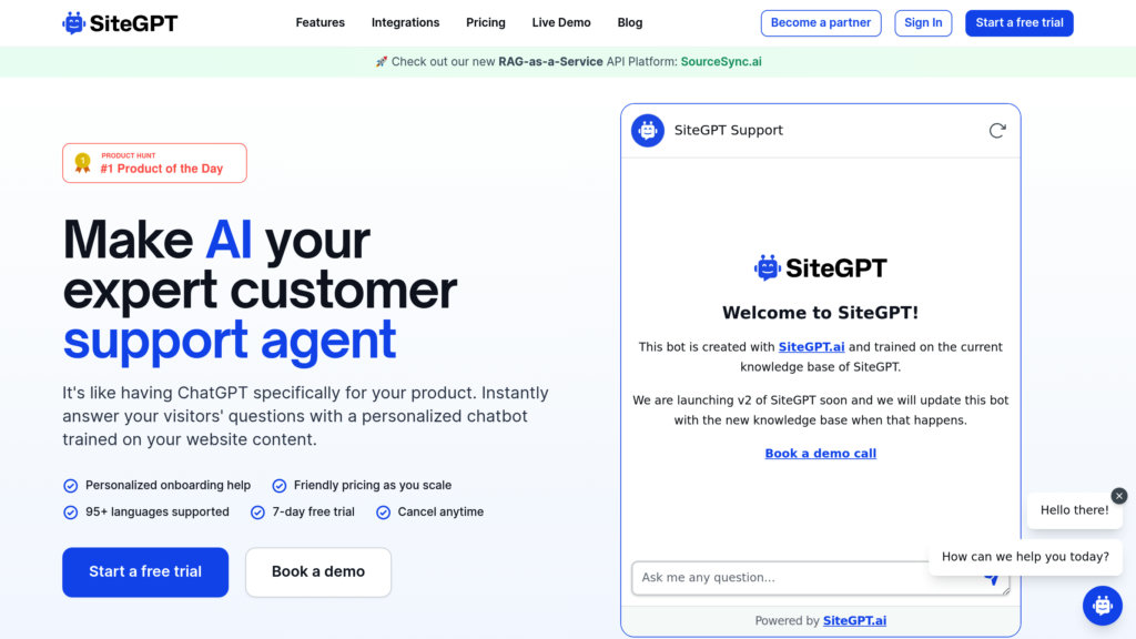 image for SiteGPT
