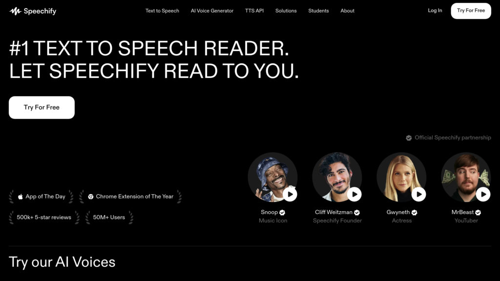 image for Speechify