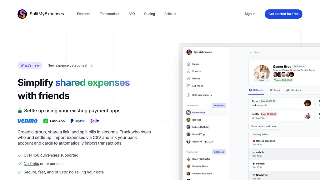 image for SplitMyExpenses