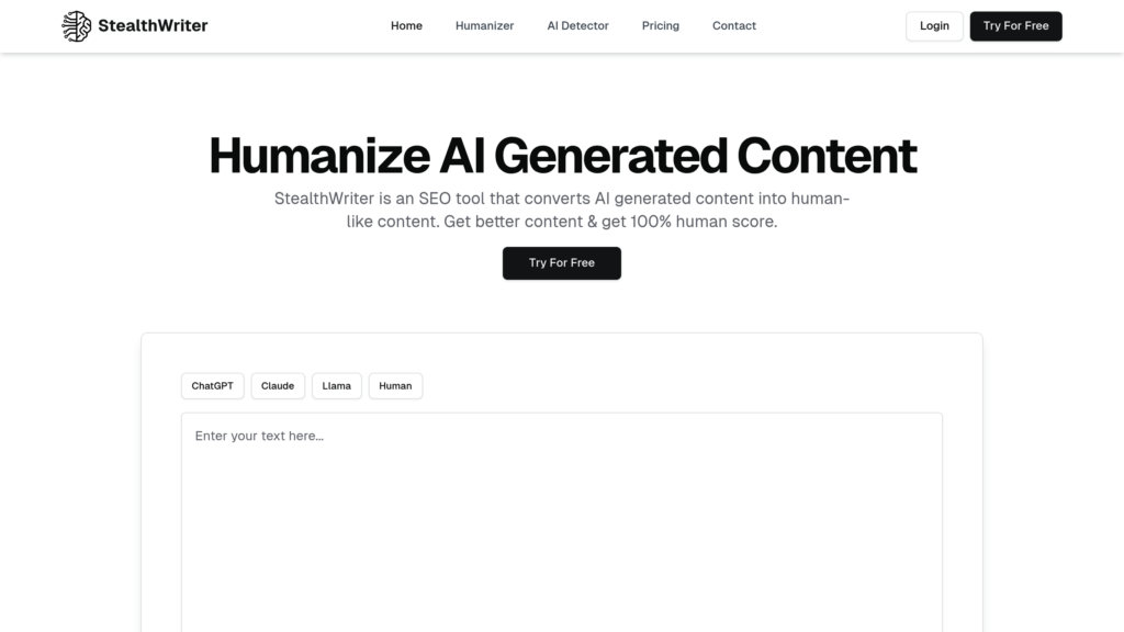 image for StealthWriter AI