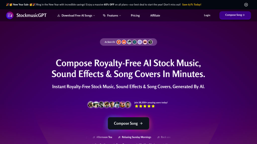 image for StockmusicGPT