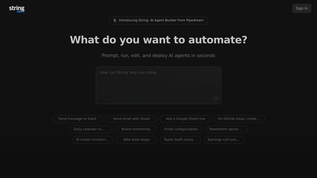 image for String.com