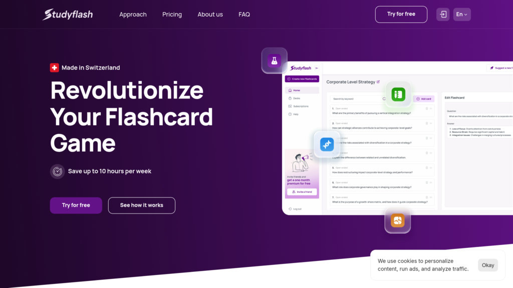 Studyflash AI powered Platform That Automates Flashcard Creation And Studyflash AI powered Platform That Automates Flashcard Creation And