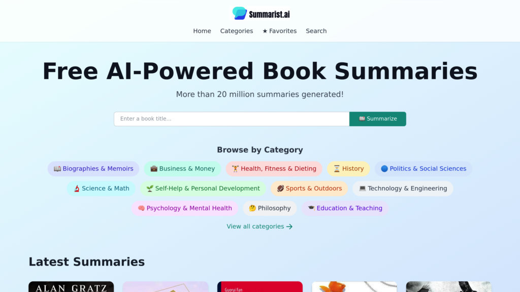 image for Summarist.ai
