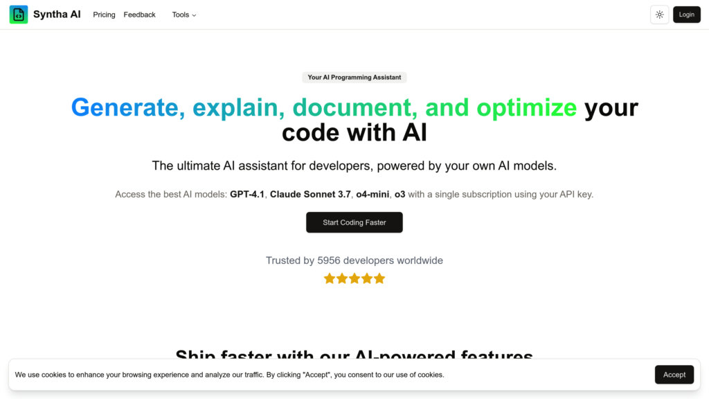 image for Syntha AI image for Syntha AI