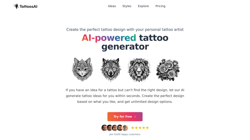image for TattoosAI