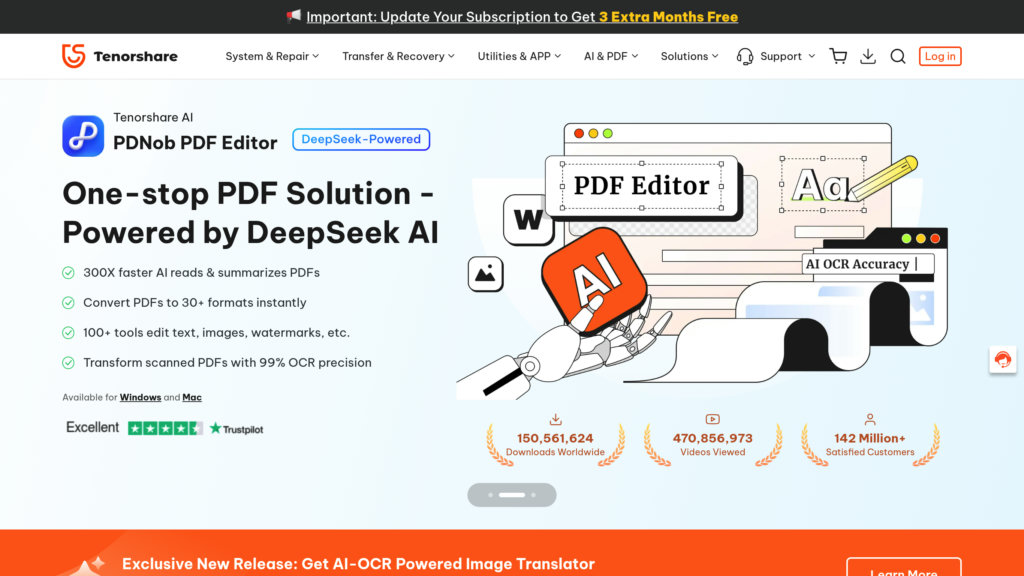 image for Tenorshare AI PDF