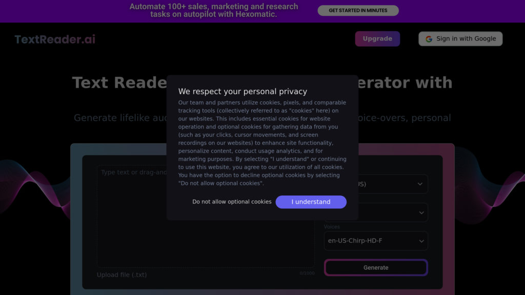 image for Text Reader AI