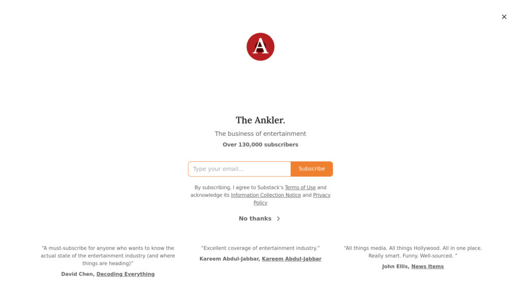 image for The Ankler