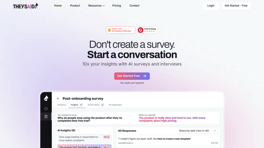 image for TheySaid.io