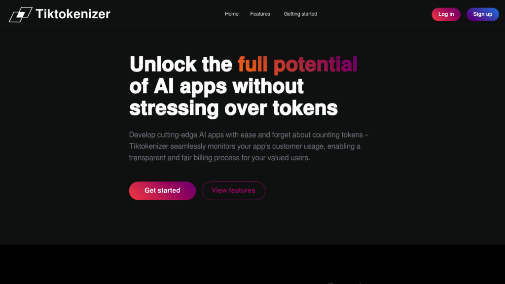 image for Tiktokenizer