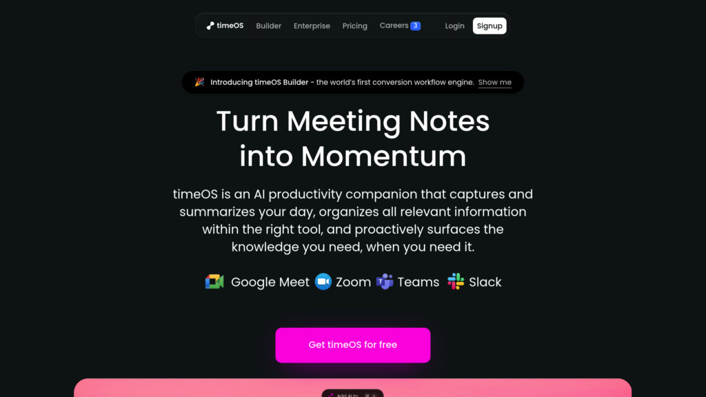 image for timeOS image for timeOS