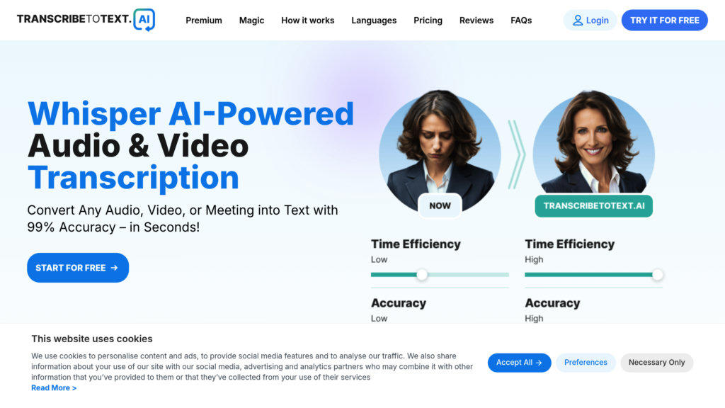 image for TranscribeToText.AI