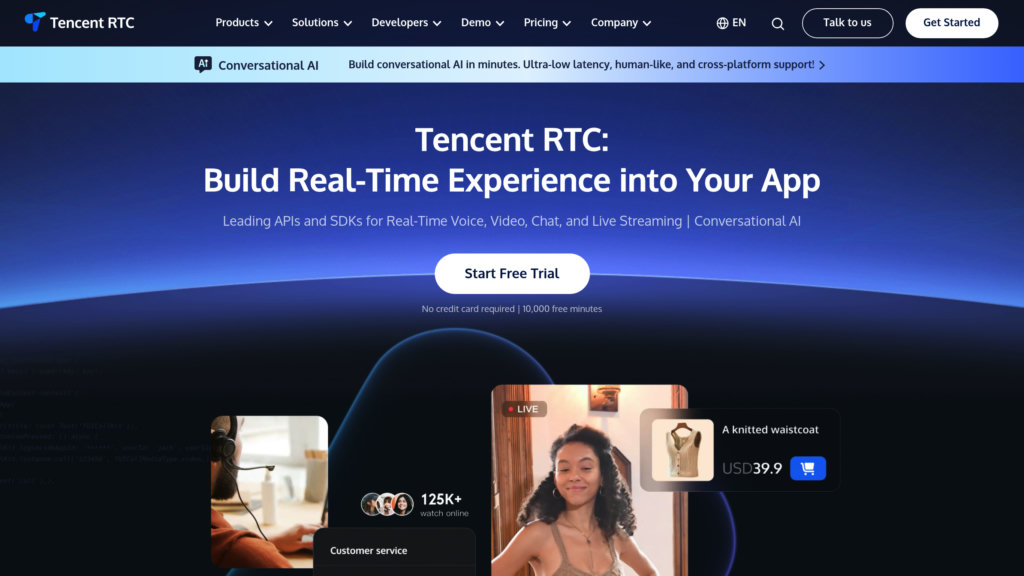 image for TRTC (Tencent Real-Time Communication)