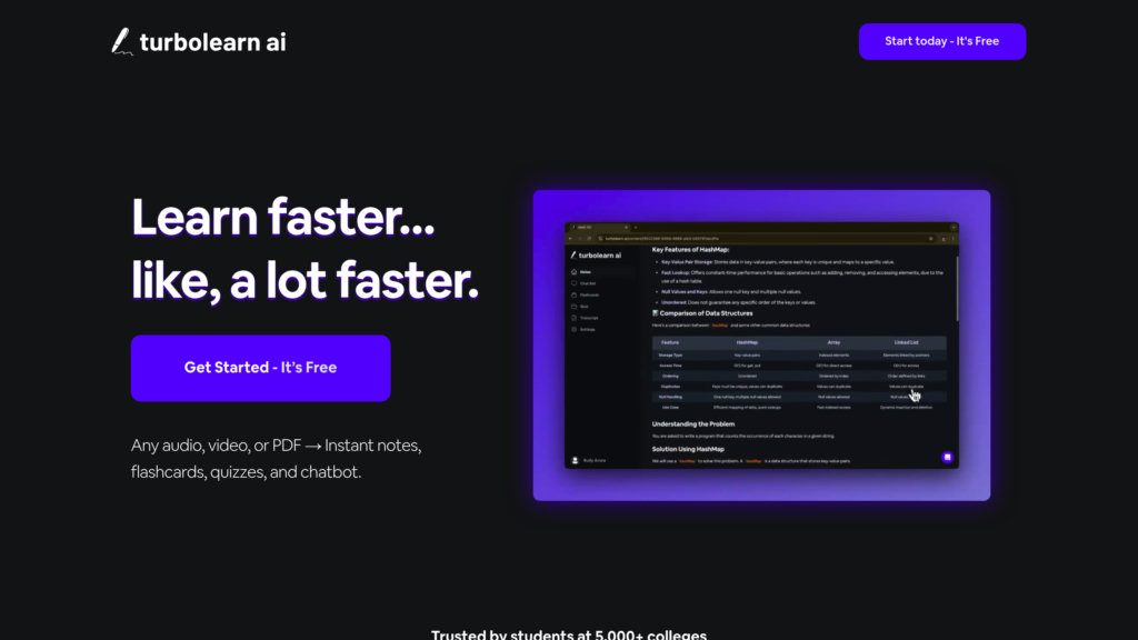 image for TurboLearn AI