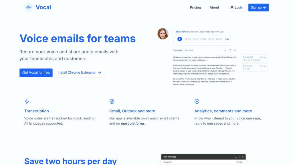 image for Vocal.email image for Vocal.email