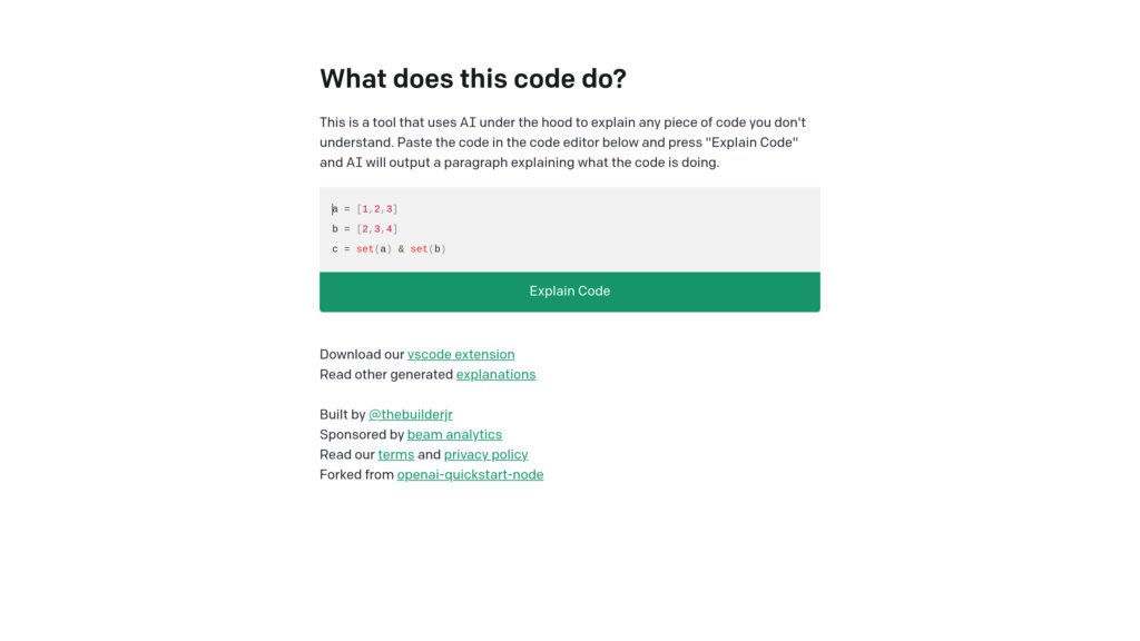 image for WhatDoesThisCodeDo.com