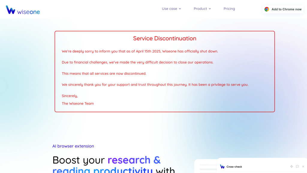 image for Wiseone