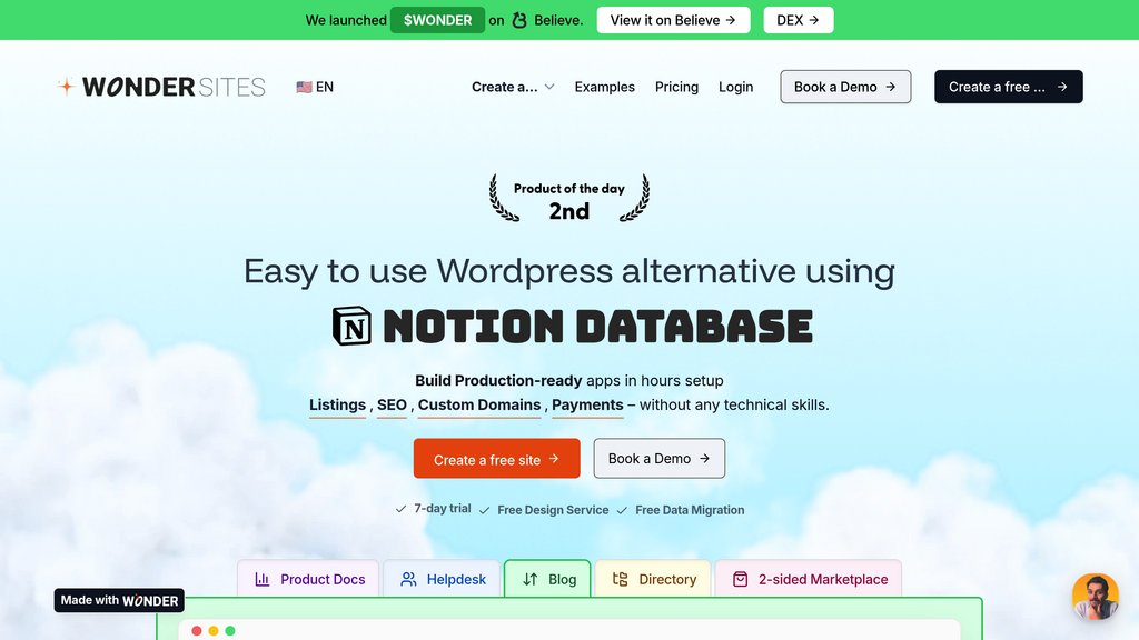 image for Wonder Sites image for Wonder Sites