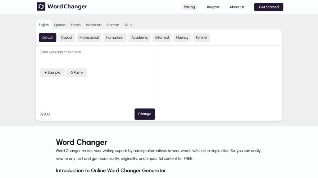 image for Word Changer