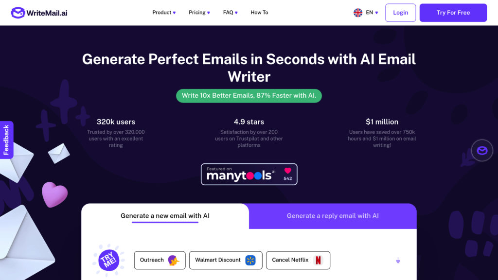 image for WriteMail.ai