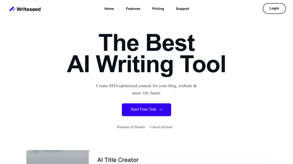 image for Writeseed